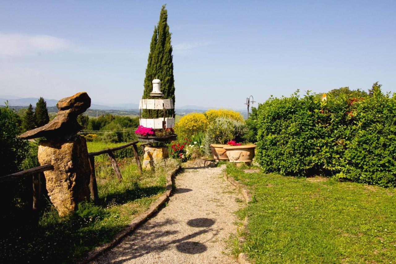 Agriturismo Poggio Pistolese Montaione Ngoại thất bức ảnh